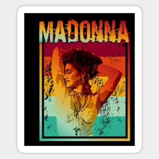 Madonna | Retro Sticker